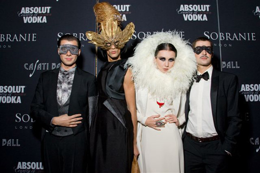 20101218. Бал-маскарад Casati Ball. Фотографии предоставлены организаторами.