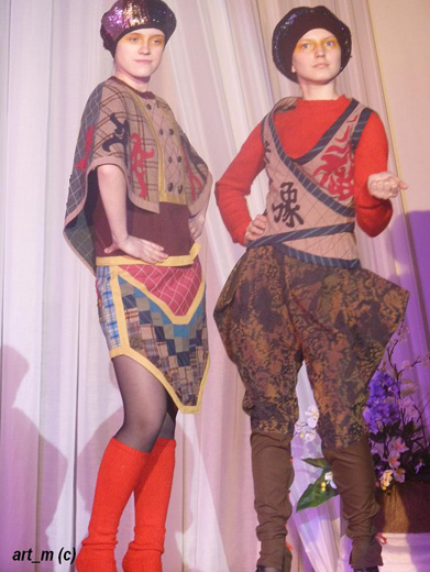 20110420 Публичные конкурсные показы «Откровение» и ART couture в рамках открытого фестиваля молодых художников-модельеров, дизайнеров одежды «НаМОДнения». Фотография предоставлена организаторами мероприятия.