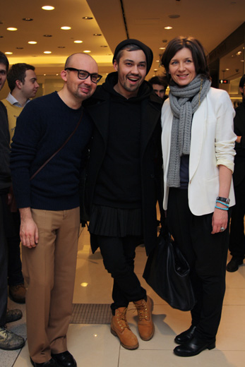 20110304 Презентация мужской коллекции от YSL весна-лето 2011 в ЦУМе. Фотография предоставлена организаторами мероприятия.