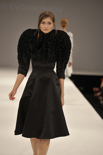 Участники конкурса «Адмиралтейская игла» на London Graduate Fashion Week. Фотографии предоставлены пресс-службой конкурса.