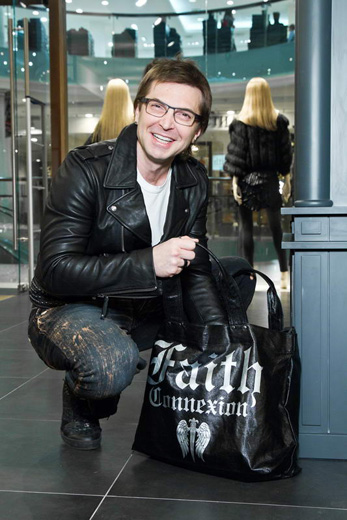 20101228 Открытие московского бутика марки Faith Connexion. Фотография предоставлена компанией.
