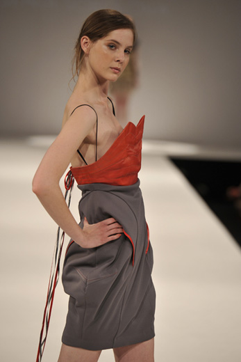 Участники конкурса «Адмиралтейская игла» на London Graduate Fashion Week. Фотографии предоставлены пресс-службой конкурса.