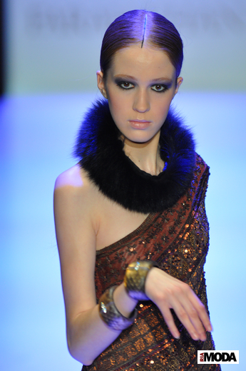 20110412 Mercedes-Benz Fashion Week Russia, Фарах Хан (Малайзия), коллекция сезона осень-зима 2011-2012. Фотография Андрея Ревенко, ИА «РИА МОДА».