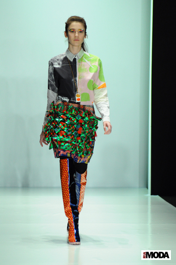20110412 Mercedes-Benz Fashion Week Russia, Луиза Грэй (Великобритания), коллекция сезона осень-зима 2011-2012 Up Your Look. Фотография Андрея Ревенко, ИА «РИА МОДА».