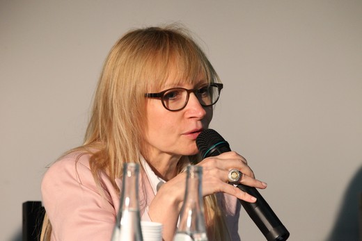 Елена Хелу, представитель марки Gerard Darel. Фотография предоставлена организаторами семинара, фотограф - Дмитрий Коробейников