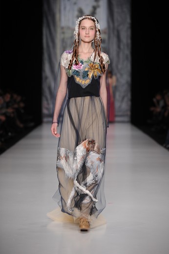 20130331 Неделя моды Mercedes-Benz Fashion Week Russia. Показ каоллекции Татьяны Парфеновой сезона осень-зима 2013/2014. Фотография предоставлена агентством «Артефакт», фотограф Александр Райко.