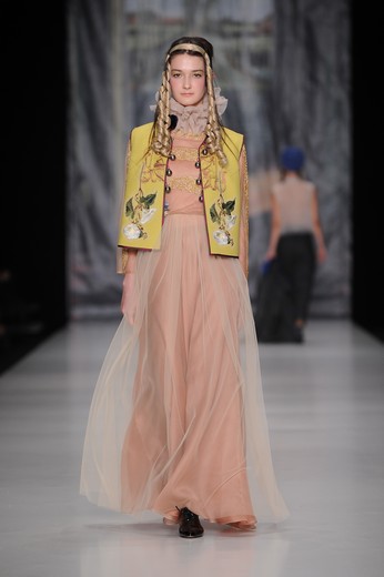 20130331 Неделя моды Mercedes-Benz Fashion Week Russia. Показ каоллекции Татьяны Парфеновой сезона осень-зима 2013/2014. Фотография предоставлена агентством «Артефакт», фотограф Александр Райко. 2