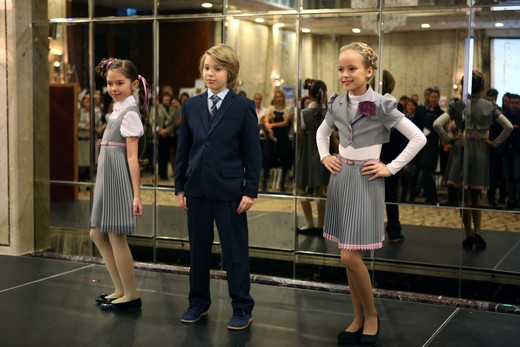 Показ коллекций школьной формы 2014. Фотография предоставлена организаторами
