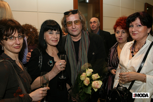 20090409 Jart Gallery Презентация выставки «Вся жизнь – театр…».  Андрей Житинкин, Татьяна Назаренко и другие гости. Фотографии Михаила Гулкина, предоставлены Jart Gallery