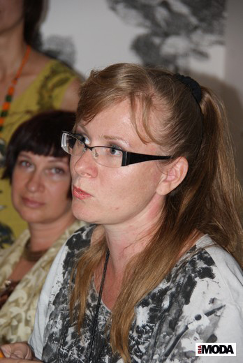 20110601 Круглый стол «Art и Craft как глобальный тренд в современном дизайне». Ладогина Анастасия, директор по развитию издательства «Edipress Конлига». Фотография Валентины Кузнецовой, ИА «РИА МОДА».