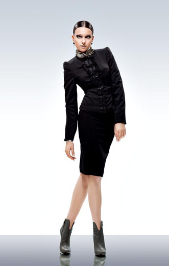 20110603 бренд одежды в стиле business glam Quattro, фотографии предоставлены компанией.