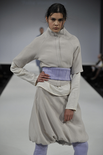 20100610 Graduate Fashion Week. Фотография предоставлена Любовью Рубенян, дипломным руководителем дизайнеров, принимавших участие в мероприятии.