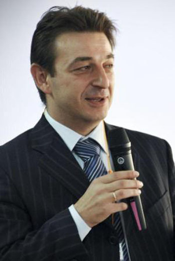 20090925 I Федеральная конференция. Алексей Кошенков, коммерческий директор компании «ЮНСЕН Текстиль». Фотография предоставлена организаторами