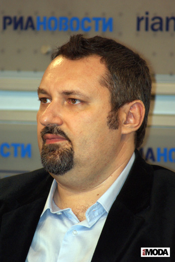 20100326 Пресс-конференция RFW. Александр Шумский, генеральный продюсер. Фотография Валентины Кузнецовой, ИА «РИА МОДА».