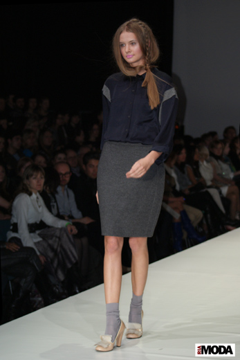 20100403 Russian Fashion Week. Показ коллекции Лилии Пустовит Marmour, Stein und unsere Korallen (сезон осень-зима 2010/2011). Фотография Ивана Бурняшева, ИА «РИА МОДА».