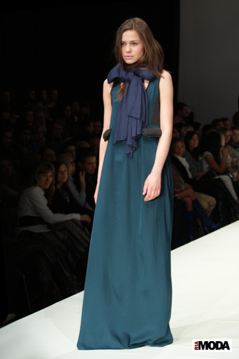 20100403 Russian Fashion Week. Показ коллекции Лилии Пустовит Marmour, Stein und unsere Korallen (сезон осень-зима 2010/2011). Фотография Ивана Бурняшева, ИА «РИА МОДА».
