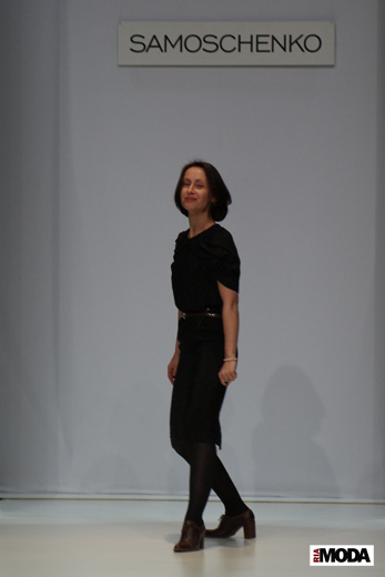 20100403 Russian Fashion Week. Показ коллекции Ольги Самощенко (сезон осень-зима 2010/2011). Фотография Валентины Кузнецовой, ИА «РИА МОДА».