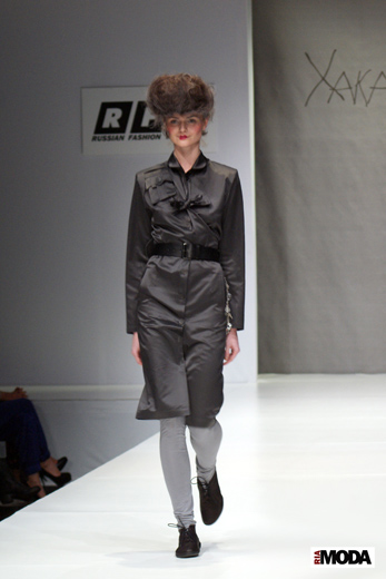 20100405 Russian Fashion Week. Показ коллекции ХакаМа «Коллекция №14» (сезон осень-зима 2010/2011). Фотография Валентины Кузнецовой, ИА «РИА МОДА».