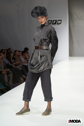 20100405 Russian Fashion Week. Показ коллекции ХакаМа «Коллекция №14» (сезон осень-зима 2010/2011). Фотография Валентины Кузнецовой, ИА «РИА МОДА».