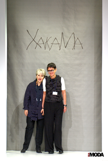 20100405 Russian Fashion Week. Показ коллекции ХакаМа «Коллекция №14» (сезон осень-зима 2010/2011). Фотография Валентины Кузнецовой, ИА «РИА МОДА».