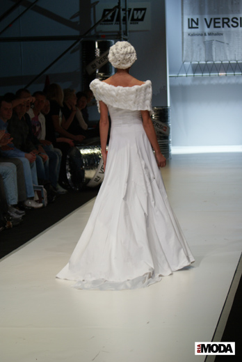 20100405 Russian Fashion Week. Показ коллекции Лады Калининой и Никиты Михайлова (сезон осень-зима 2010/2011). Фотография Валентины Кузнецовой, ИА «РИА МОДА».