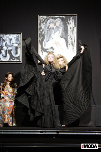 20100405 Russian Fashion Week. Показ коллекции Татьяны Парфеновой (сезон осень-зима 2010/2011). Фотография Валентины Кузнецовой, ИА «РИА МОДА».