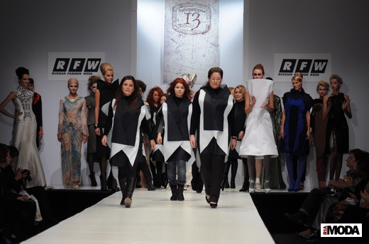 20101019 «Лаборатория 13», проект Славы Зайцева, RFW . Фотография Андрея Ревенко, ИА «РИА МОДА».