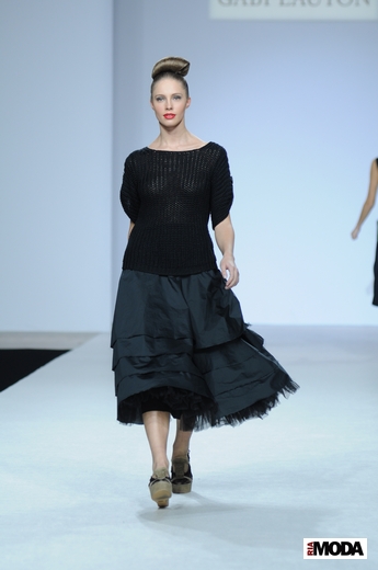 20101021 Gabi Lauton, Volvo-Неделя моды в Москве. Коллекция весна-лето 2011. Фотография Андрея Ревенко, ИА «РИА МОДА».