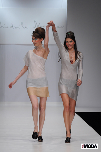 20101018 Людмила Норсоян, коллекция сезона весна-лето 2011 в рамках Russian Fashion Week. Фотография Андрея Ревенко, ИА «РИА МОДА».