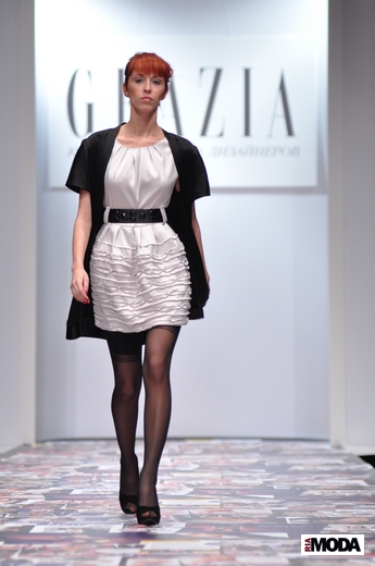 20101019 Еженедельник Grazia, итоги конкурса молодых дизайнеров, RFW. Деловой костюм и коктейльного платья. Фотография Андрея Ревенко, ИА «РИА МОДА».