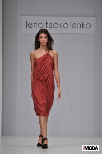 20101019 Елена Цокаленко, Russian Fashion Week, коллекция весна-лето 2011. Фотография Андрея Ревенко, ИА «РИА МОДА».