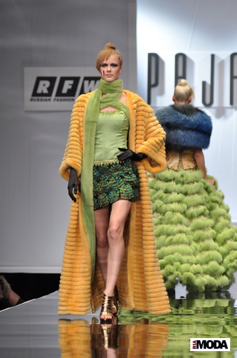 20101019 Бренд Pajaro, RFW, коллекция мехов весна-лето 2011. Фотография Андрея Ревенко, ИА «РИА МОДА».