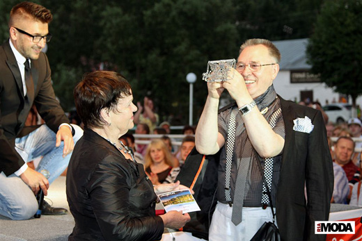 20100710 V Российский фестиваль моды «Плёс на Волге. Льняная палитра». Маргарита Разина и Вячеслав Зайцев. Фотографии Натальи Лапиной, ИА «РИА МОДА».