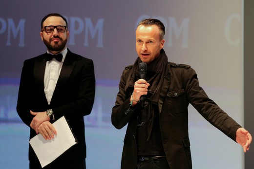 PROfashion Masters. Самир Кулиев, ведущий и Кристиан Каш, директор выставки CPM