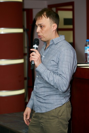 Владислав Ивашкин, руководитель отдела продаж ООО «Баск». Фотография Натальи Бухониной, предоставлена организаторами SCM