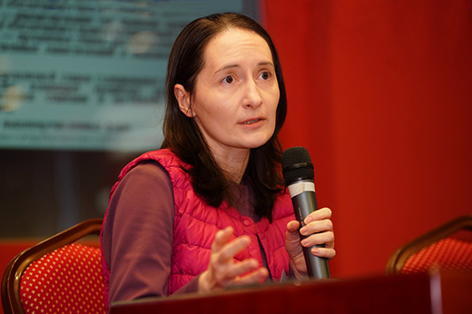 Елена Рухлова, «ИНПЦ ТЛП». Фотография Натальи Бухониной, предоставлена организаторами выставки Sport Casual Moscow