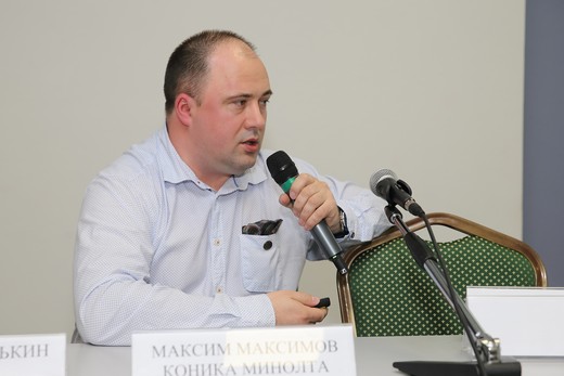 Максим Максимов. Фотография Натальи Бухониной, предоставлена организаторами выставки Sport Casual Moscow