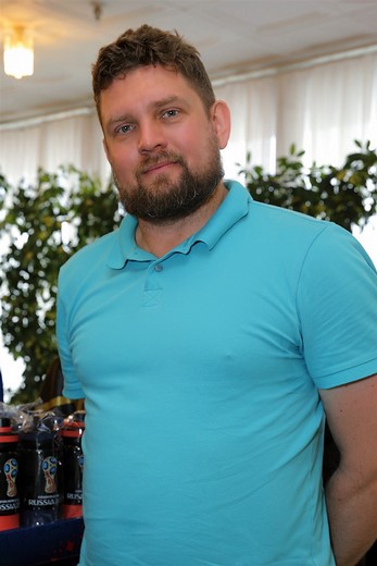 Дмитрий Маштаков, менеджер по маркетингу ООО «Трасса». Фотография Натальи Бухониной, предоставлена организаторами выставки Sport Casual Moscow