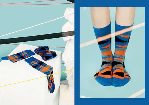 Эскиз ткани St.Friday Socks. Фотография предоставлена брендом