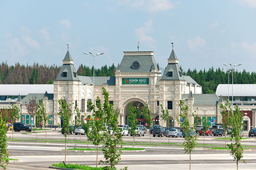 Fashion House Outlet Centre Moscow. Фотография предоставлена компанией