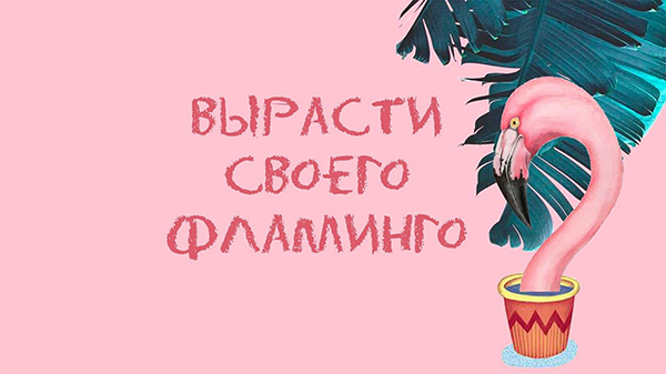 Коллекция «Вырасти своего фламинго». Фотография представлена дизайнером Анастасией Филипповой