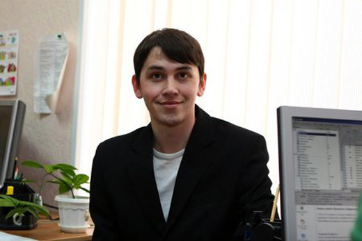 Максим Казанцев. Фотография пресс-службы вуза.