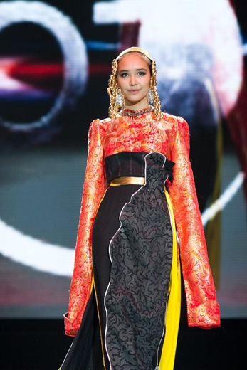 Анастасия Цыбикжапова, Baikal Fashion Week. Фотографии предоставлены организаторами недели моды.