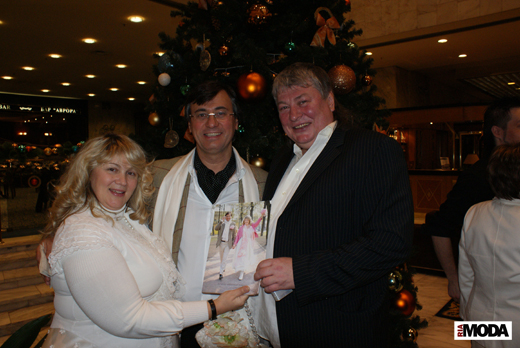 20091212 «Бал Ангела». Наталья Канивец (Слева), Владимир Шихалеев (справа). Фотография Дэниела Андерсона, ИА «РИА МОДА»