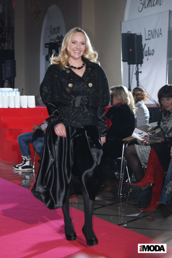 20100117 Показ коллекции Лены Лениной и Компании YUKO «Светские тигрицы, львы и котята». Фотография Ивана Бурняшева, ИА «РИА МОДА»