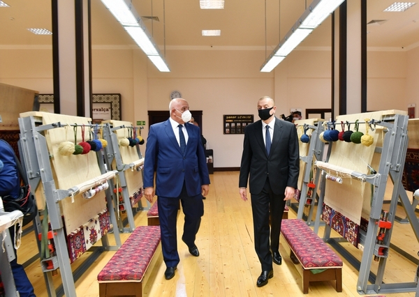 В Тертере открылся филиал ковровой фабрики «Азерхалча» В Тертере открылся филиал ковровой фабрики «Азерхалча»