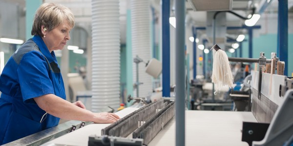 За последние полгода «Меланж-текстиль» увеличил производительность труда на 11% За последние полгода «Меланж-текстиль» увеличил производительность труда на 11%