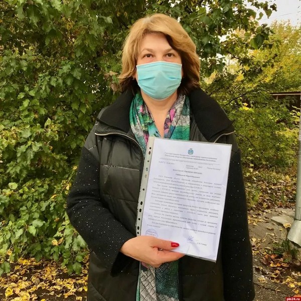 Медработники поблагодарили «Псков-Полимер» за помощь во время пандемии