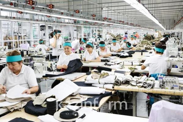 В Казахстане объем производства легкой промышленности вырос на 8%